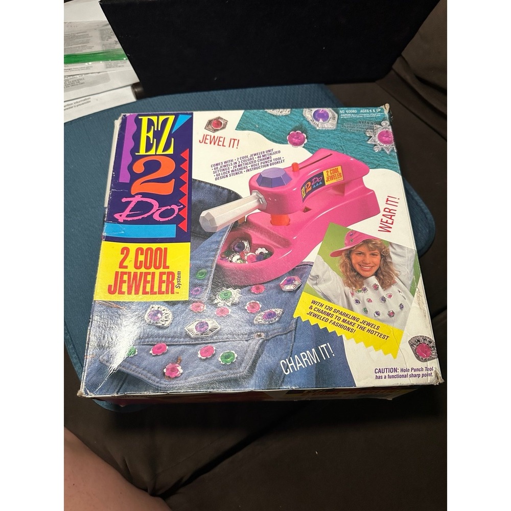 1992 Kenner EZ 2 Do - 2 Cool Jeweler - Design clothes
